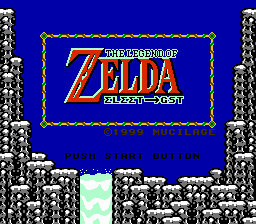 The Legend of Zelda Eleet GST Title Screen